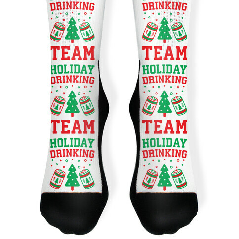 Holiday Drinking Team Sock