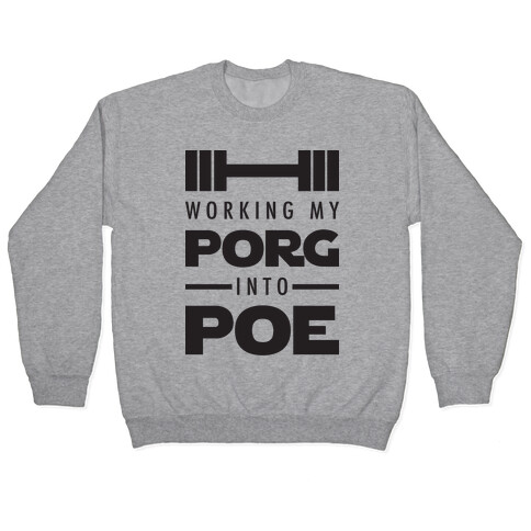 Working My Porg Into Poe Pullover