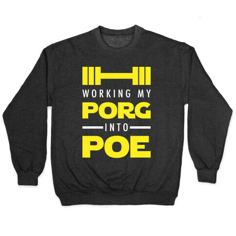 Working My Porg Into Poe Pullover