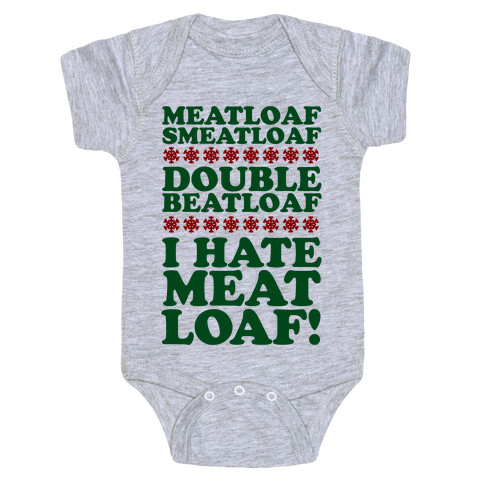Meatloaf Smeatloaf! Baby One-Piece