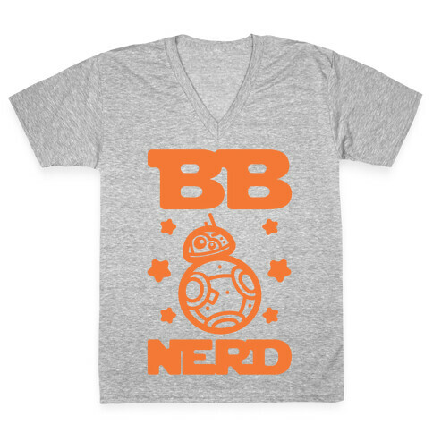BB Nerd Parody V-Neck Tee Shirt