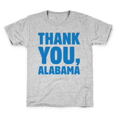 Thank You Alabama  Kids T-Shirt