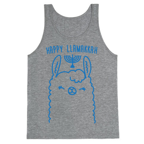 Happy Llamakkah Tank Top