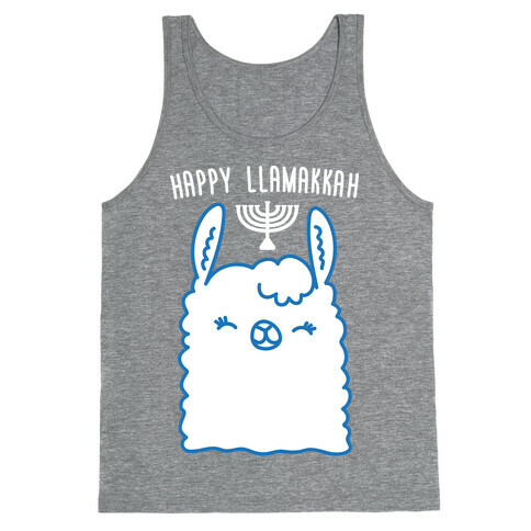 Happy Llamakkah Tank Top