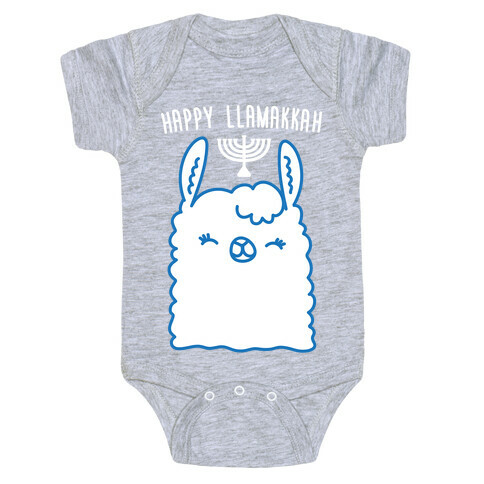 Happy Llamakkah Baby One-Piece