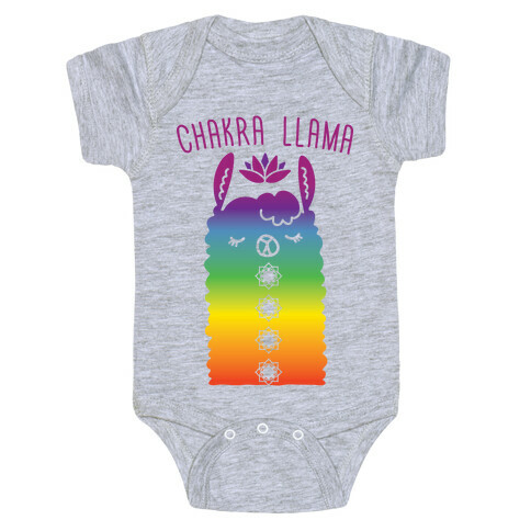 Chakra Llama Baby One-Piece