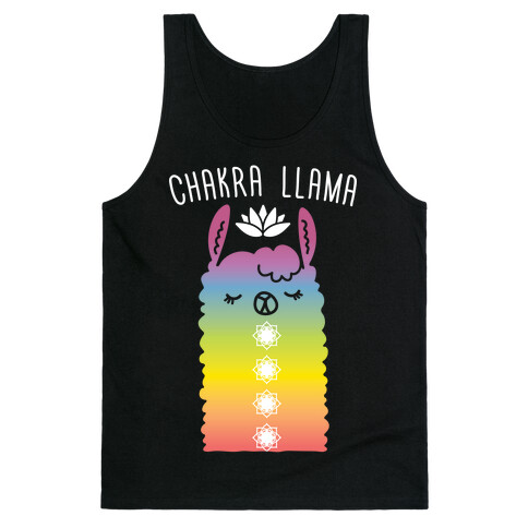 Chakra Llama Tank Top