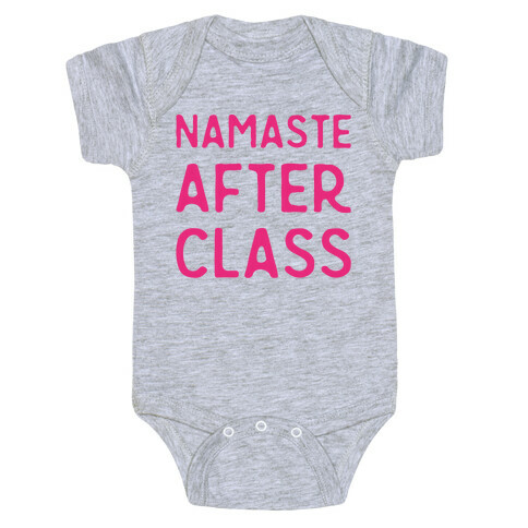 Namaste After Class  Baby One-Piece