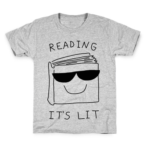 Reading It's Lit Kids T-Shirt