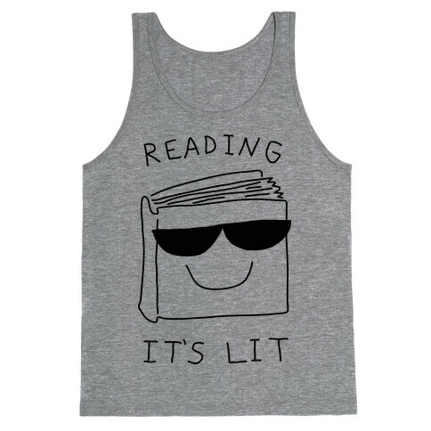 Reading It's Lit Tank Top