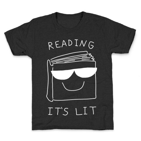 Reading It's Lit Kids T-Shirt