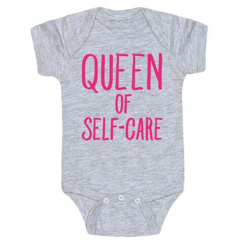 Queen of Self-Care Baby One-Piece