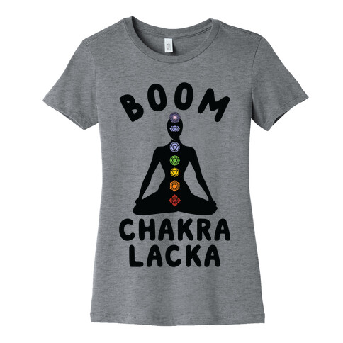 Boom Chakra Lacka Womens T-Shirt