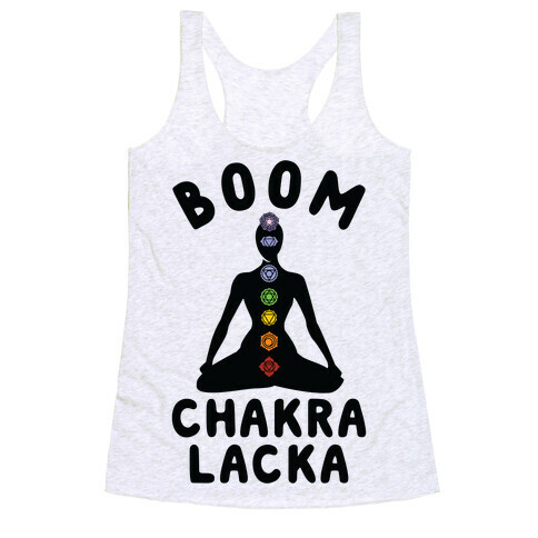 Boom Chakra Lacka Racerback Tank Top