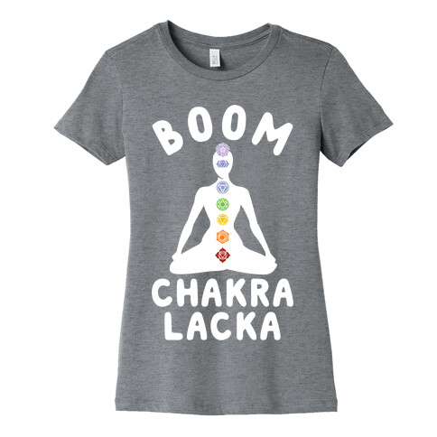 Boom Chakra Lacka Womens T-Shirt