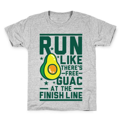 Run Like There's Free Guac Kids T-Shirt