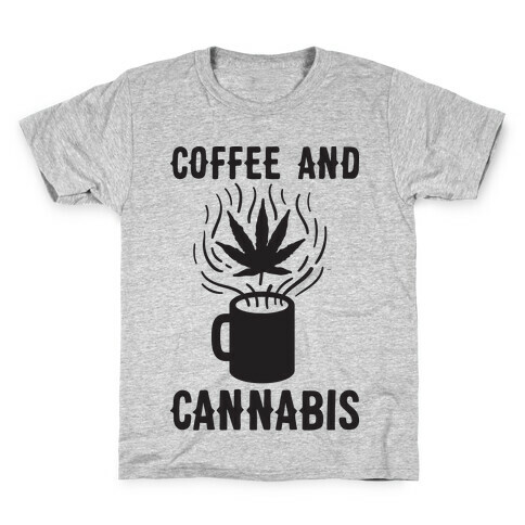Coffee And Cannabis Kids T-Shirt