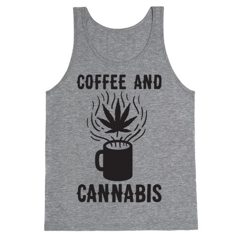 Coffee And Cannabis Tank Top