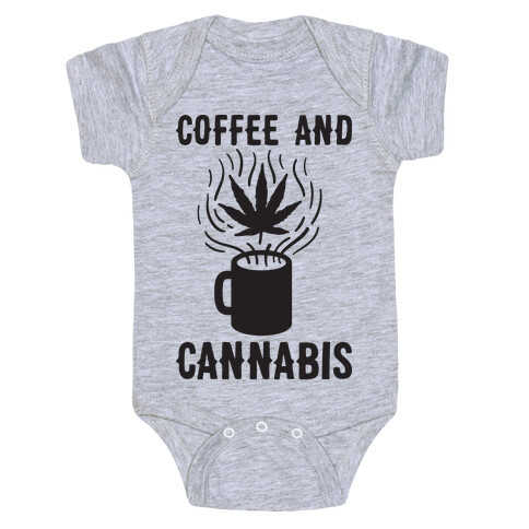 Coffee And Cannabis Baby One-Piece