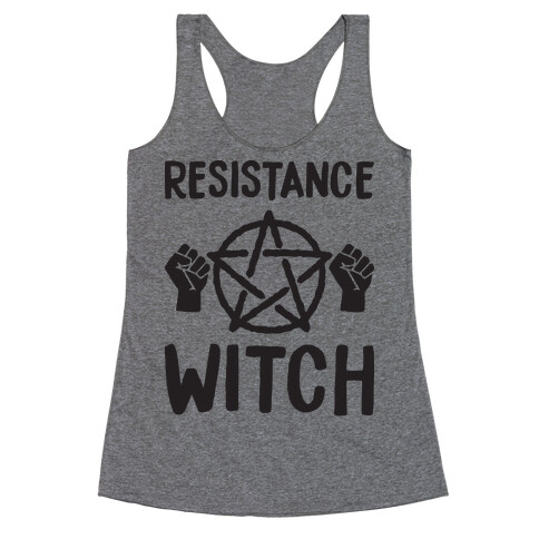 Resistance Witch Racerback Tank Top