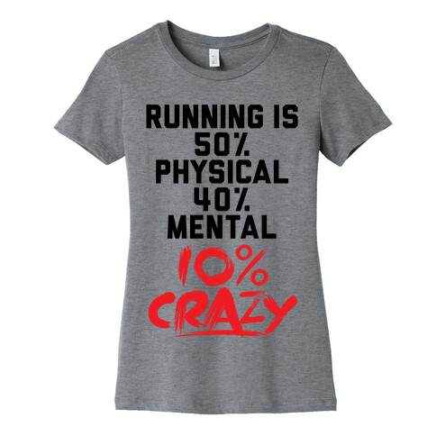 Running Is Crazy Womens T-Shirt