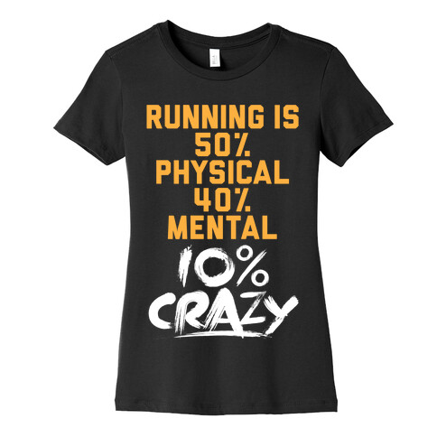 Running Is Crazy Womens T-Shirt