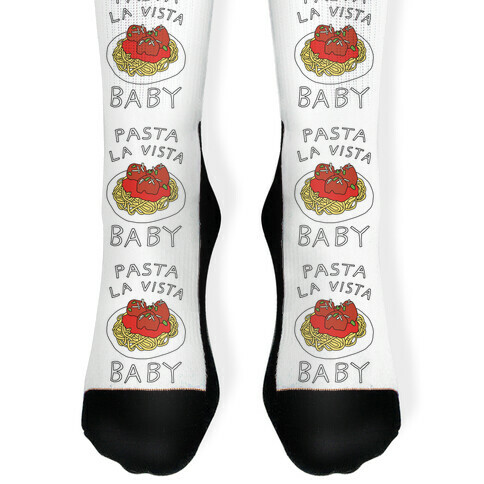 Pasta La Vista Baby Sock
