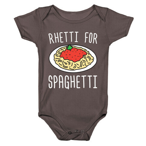 Rhetti For Spaghetti Baby One-Piece