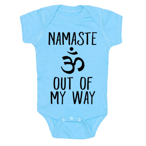 Namaste Out Of My Way Baby One-Piece
