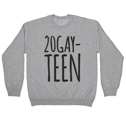 20-Gay-Teen  Pullover