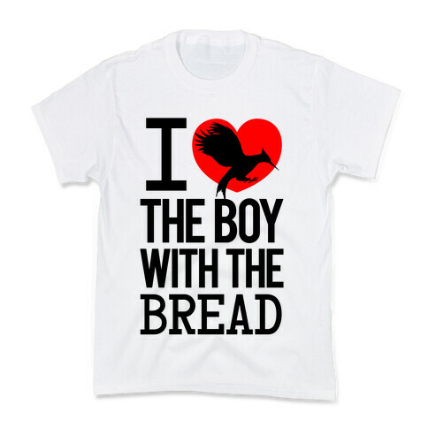I Love the Boy with the Bread Kids T-Shirt