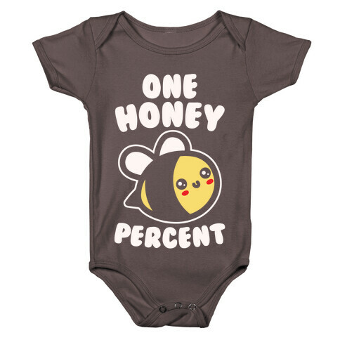 One Honey Percent Parody Baby One-Piece
