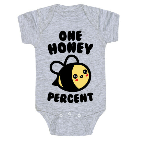 One Honey Percent Parody Baby One-Piece