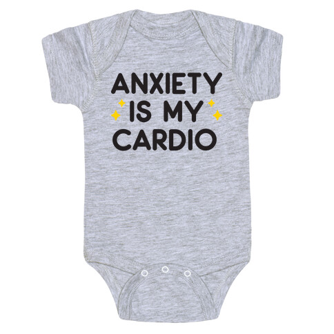 Anxiety Is My Cardio Baby One-Piece