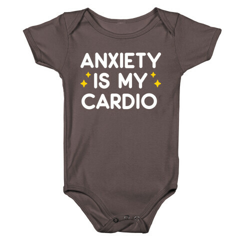 Anxiety Is My Cardio Baby One-Piece
