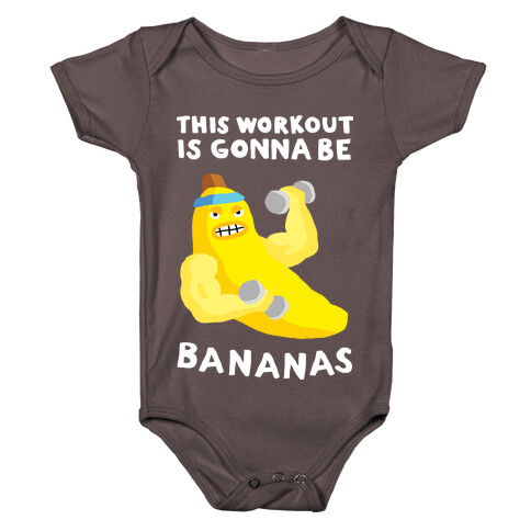 This Workout Is Gonna Be Bananas Baby One-Piece