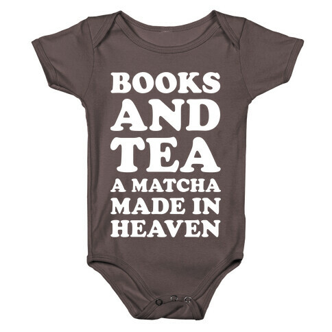 Books A Tea A Matcha Made In Heaven Baby One-Piece