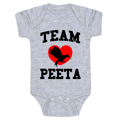 Team Peeta Baby One-Piece