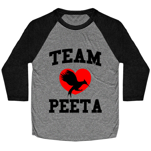 Team Peeta Baseball Tee