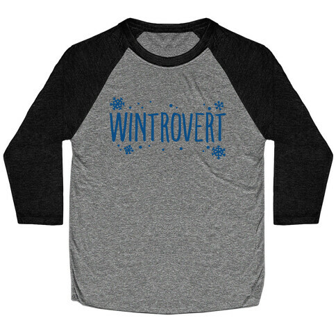 Wintrovert  Baseball Tee