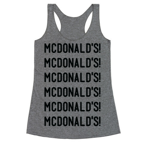 McDonald's McDonald's McDonald's Racerback Tank Top