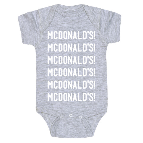 McDonald's McDonald's McDonald's Baby One-Piece