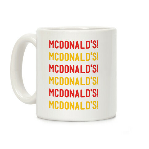 McDonald's McDonald's McDonald's Coffee Mug