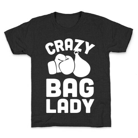 Crazy Bag Lady Kids T-Shirt