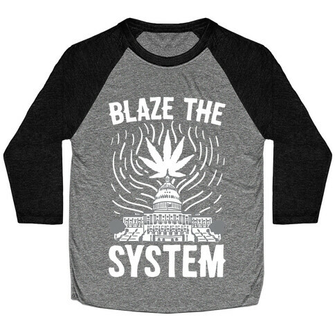 Blaze The System Baseball Tee