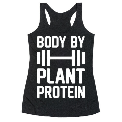 Body By Plant Protein Racerback Tank Top