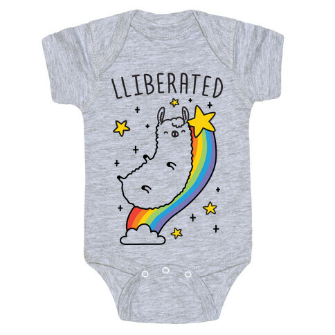 Liberated Llama Baby One-Piece