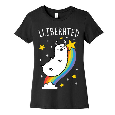 Liberated Llama Womens T-Shirt