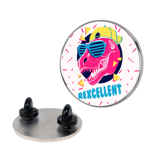 T-Rexcellent 90's Dinosaur Tyrannosaurus Pin