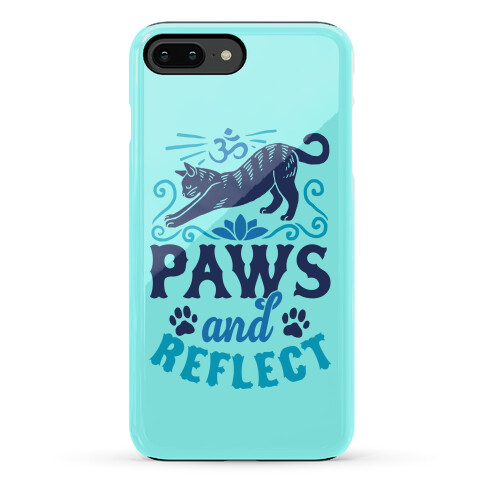 Paws And Reflect (Cat) Phone Case